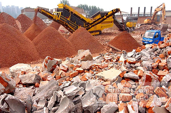 India Construction Waste Recycling Plant 