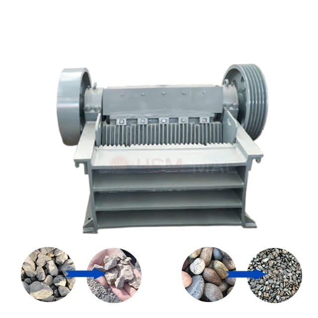 Jaw crusher，stone crushing equipment